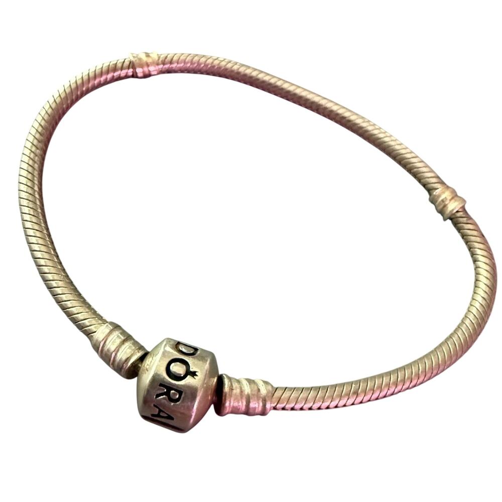Pandora Ale 925 Sterling Silver Charm Bracelet